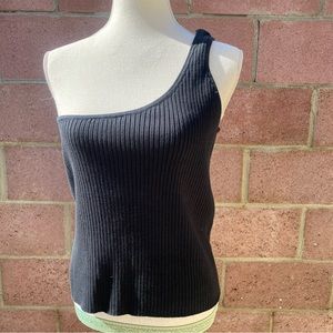 One Shoulder Strap Blouse